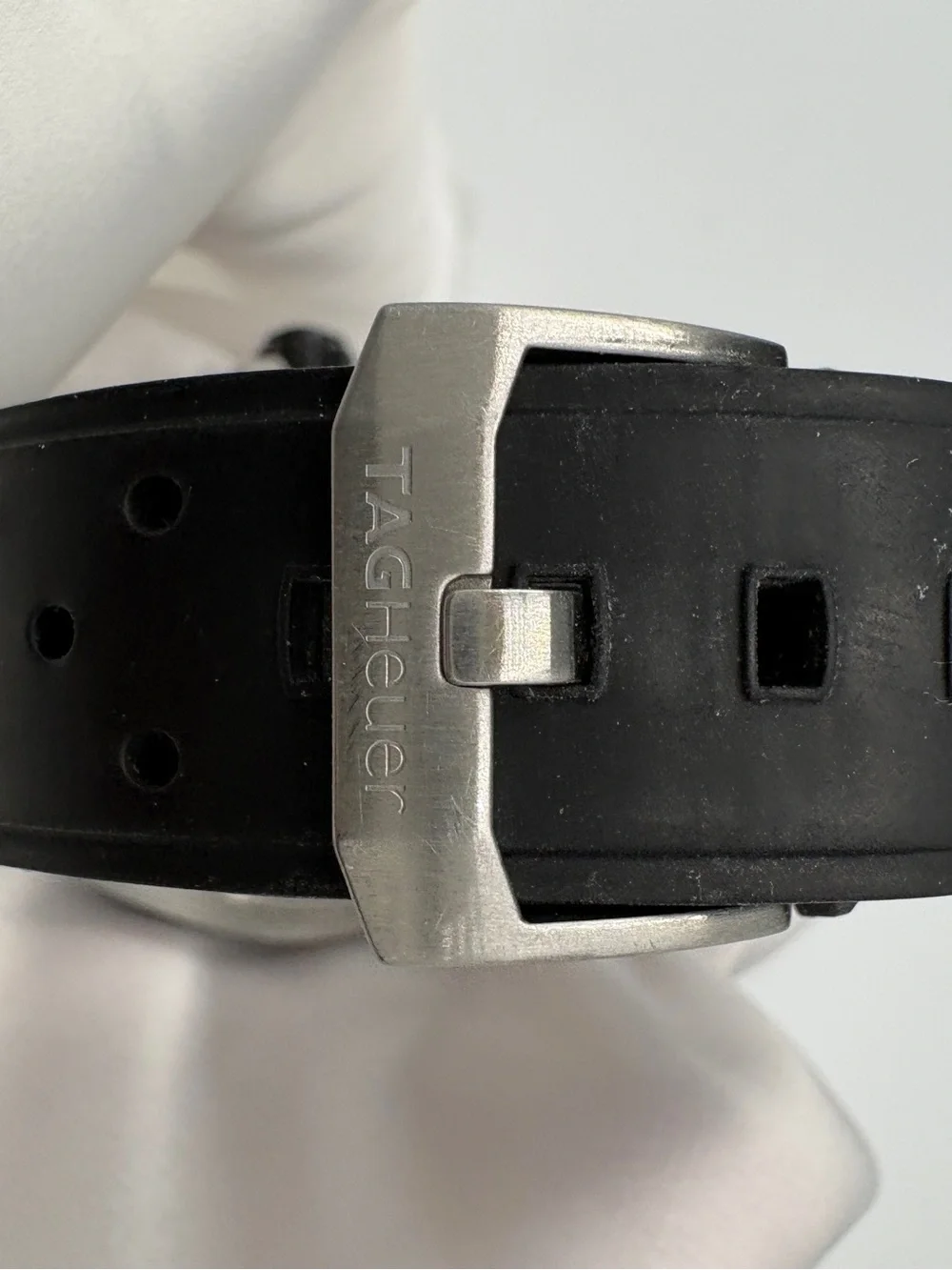 TAG Heuer Black Men's Sport Watch with Date Window